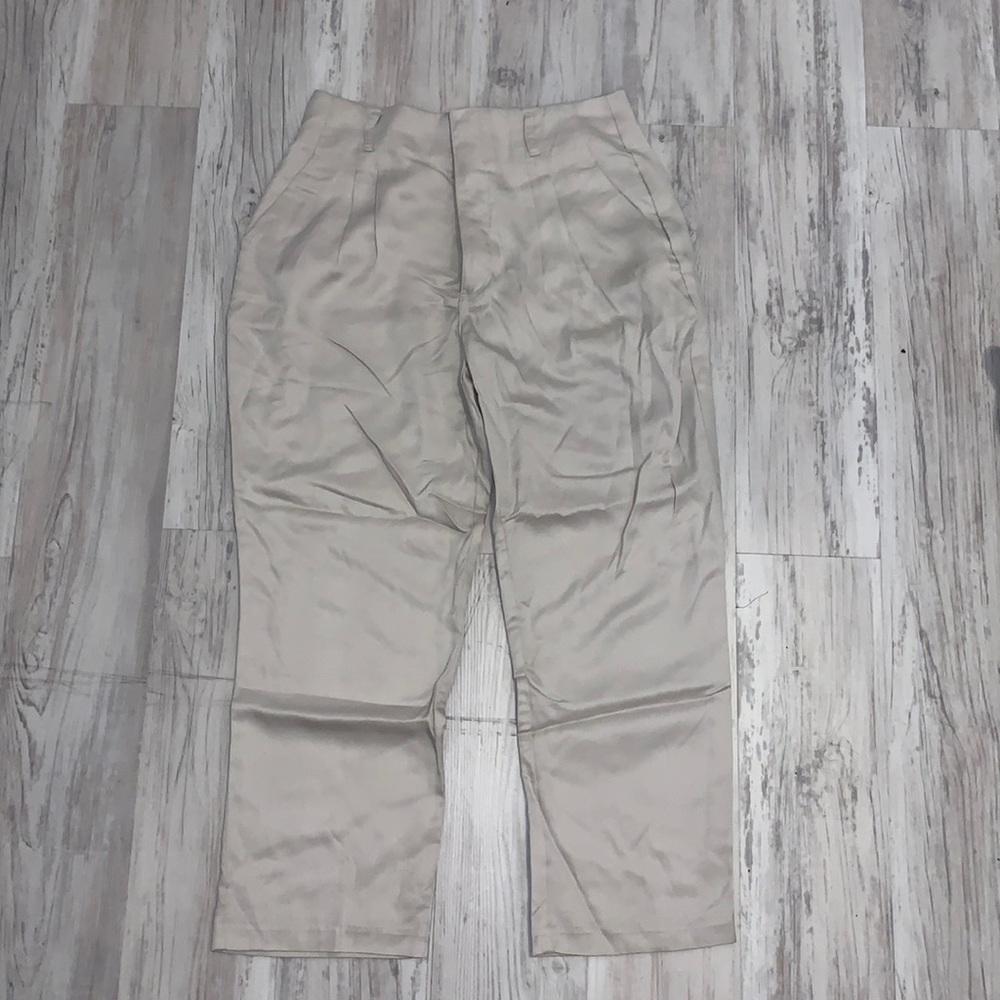 A&F High-Waisted Straight Leg Pants